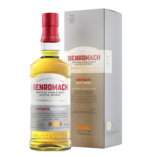 Benromach Peat Smoke Speyside Single Malt Scotch Whisky 2014 ASTUCCIATO