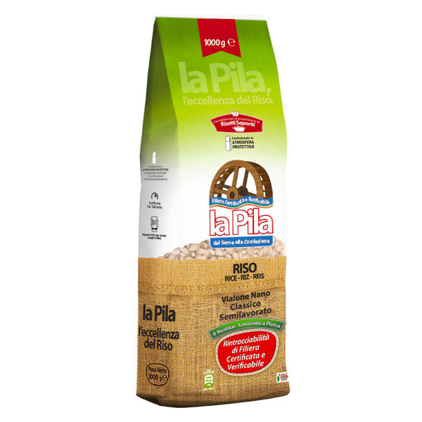 La Pila Riso Vialone Nano Classico Semilavorato 1KG