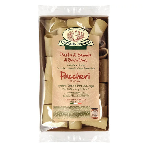 Rustichella D'Abruzzo Paccheri Pasta Di Semola Di Grano Duro