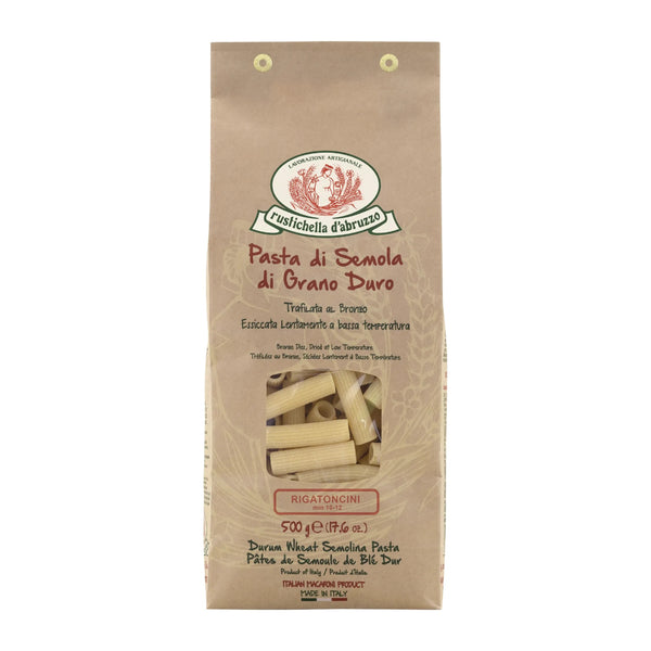 Rustichella D'Abruzzo Rigatoncini Pasta Di Semola Di Grano Duro