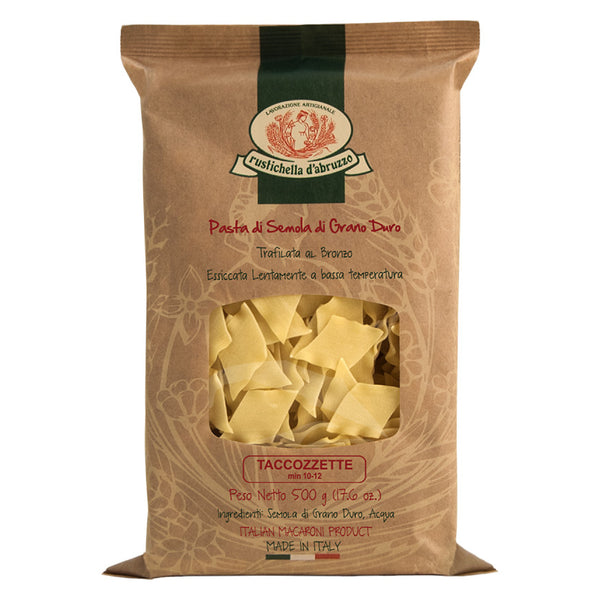 Rustichella D'Abruzzo Taccozzette Pasta Di Semola Di Grano Duro