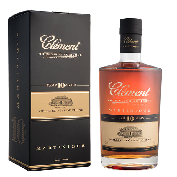Clément Très Vieux Rhum Agricole 10 Ans D'Age ASTUCCIATO